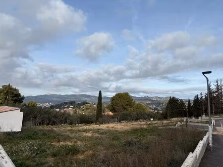 vente terrain neuf 450m2 allauch - 299000 € - surface privée