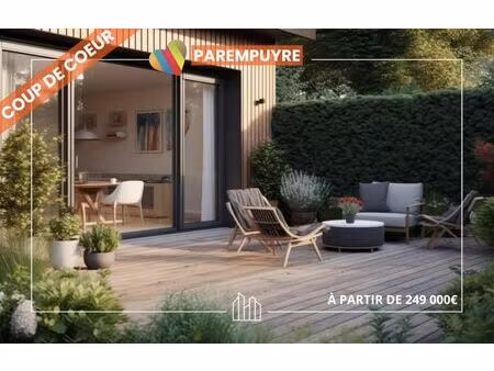vente maison neuf 3 pièces 66m2 parempuyre - 256000 € - surface privée