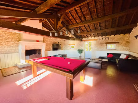 vente maison piscine à la caillère-saint-hilaire (85410) : à vendre piscine / 296m² la cai