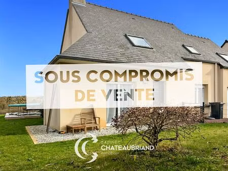 sous compromis de vente maison commune proche de saint-aubin-du-cormier 100 m2 sur un...