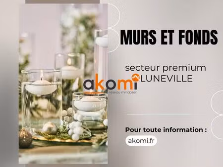à vendre murs commerciaux + fonds de commerce objets de