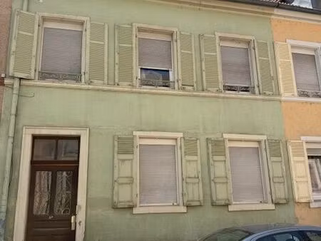 vente immeuble 123 m² mulhouse (68200)