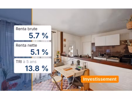 vente appartement 1 pièce 34 m² à bazainville (78550)  112 000 €