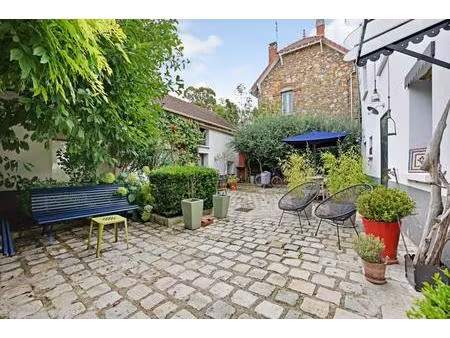 wissous/antony coup de coeur maison familiale d'architecte 5 pièces avec jardin 80m2 sans 