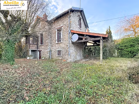 maison ancienne de 66 m2 sur sous-sol total avec garage atte