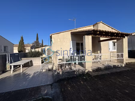 maison de plain-pied 4 chambres avec garage gallargues-le-