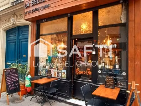 vente commerce 1 pièce 39 m² paris 12 (75012)