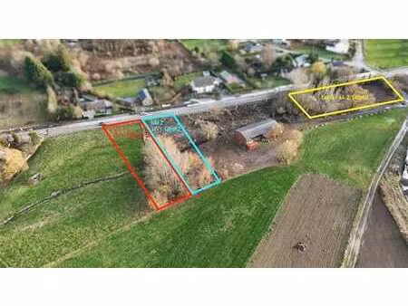 3 superbes terrains à construire sur burdinne !