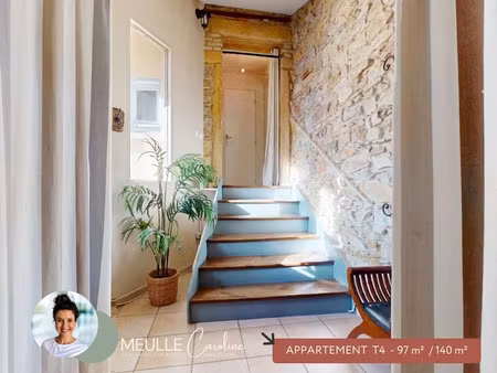 vente appartement 4 pièces 96.58 m² à lyon 9ème (69009)  420 000 €