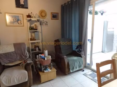 réf. annonce : 9996.c - viager libre cinq ans apres la signature de l'acte - sete (34)