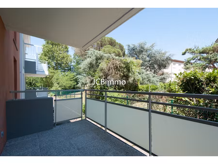 lardenne /tournefeuille - t2 récent avec terrasse et parkin