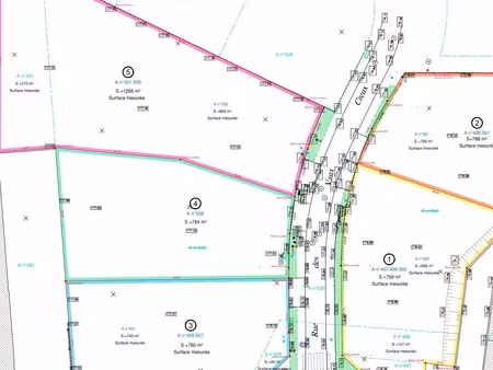 terrain à bâtir de 784 m² à briconville (28)