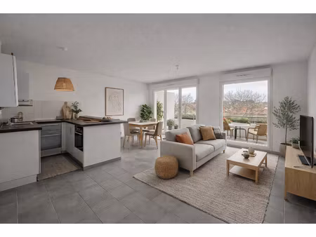 escalquens -appartement t3 avec terrasse et double stationnement