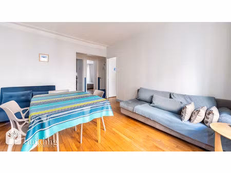 à vendre - levallois-perret mairie - appartement 3 pièces - 50m²