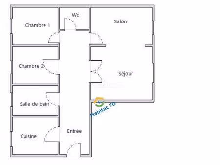 centre ville  t4 sans travaux à prévoir