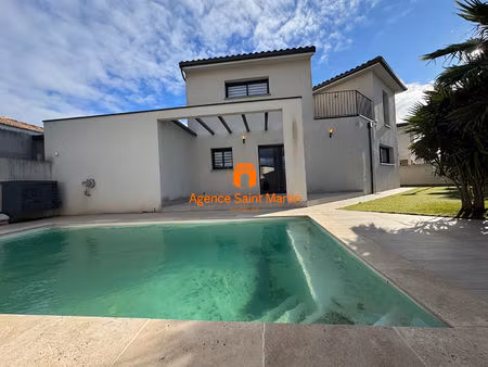 quartier recherché  villa 146 m² avec piscine