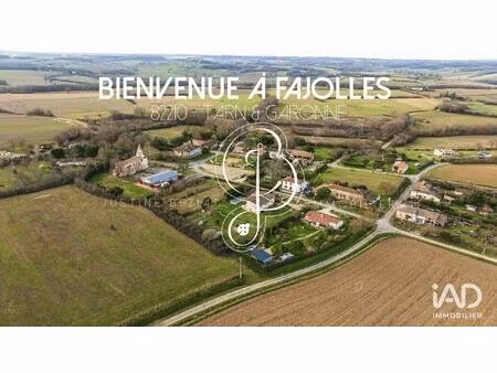 vente terrain 2622 m² fajolles (82210)