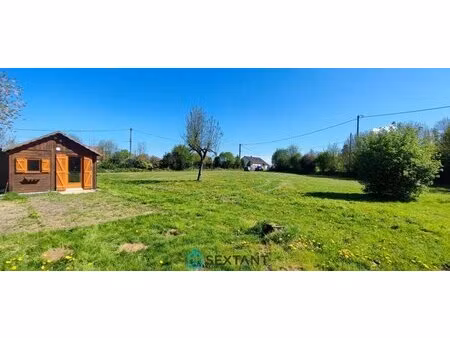 en vente terrain constructible 30 76 ares – 107 000 € |pont-audemer