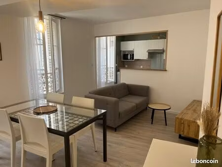 appartement t2 meublé – 41 m² – hyper centre – entièrement rénové