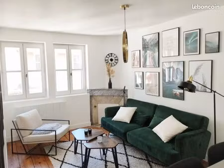 t2 meublé – bail mobilité – centre historique de bayonne