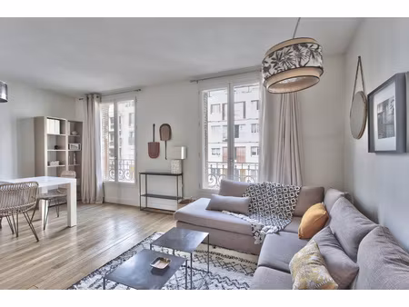 boulogne jean-jaures 2 pieces meublé