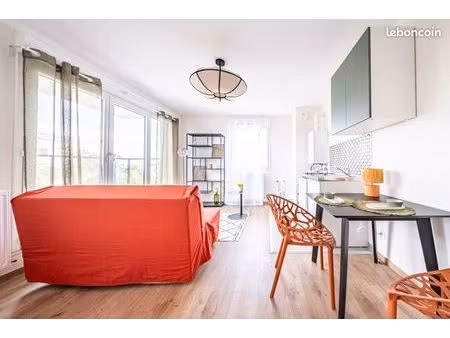 t1 meublé avec terrasse et parkin limite dijon / fontaine