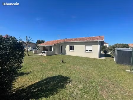 maison 3 chambres + garage 106m2