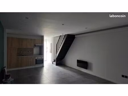 appartement 2 chambres + jardin + parking