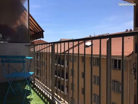 grand studio 34m2 + balcon - riquier