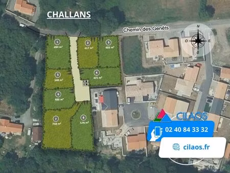 vente terrain 417 m² saint-jean-de-monts (85160)