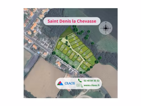 vente terrain 472 m² bellevigny (85170)