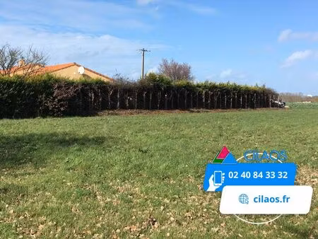 vente terrain 975 m² rocheservière (85620)