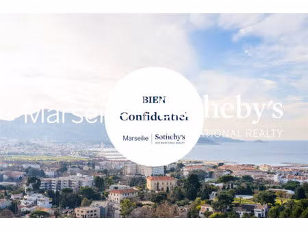 appartement de luxe avec vue sur mer à vendre à marseille 8e : 3 100 000 € | 180m²