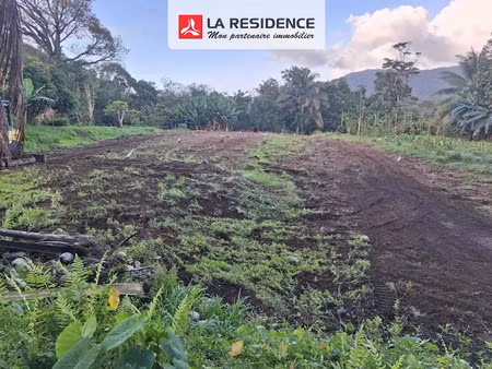 vente terrain 707 m² à le morne rouge (97260)  78 000 €