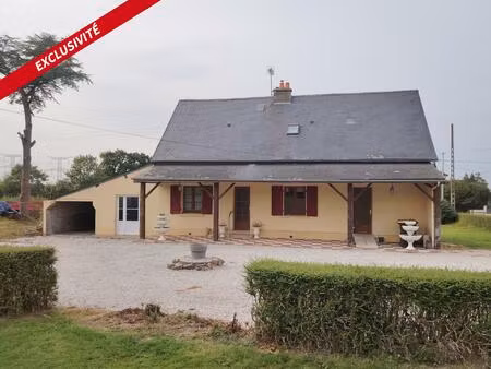 st sauveur le vicomte maison 4 ch terrain 1822 m²