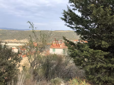 opportunité rare : terrain vue lac constructible à caramany