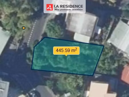 vente terrain 448 m² à fort de france (97200)  90 000 €