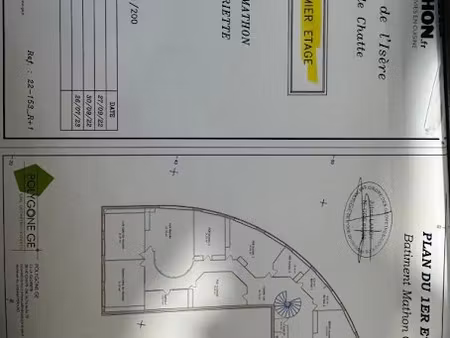 location locaux professionnels à chatte (38160)  283 €