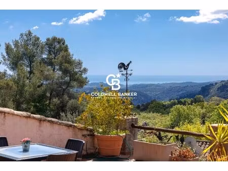 villa en pierre  vue mer panoramique  proche village