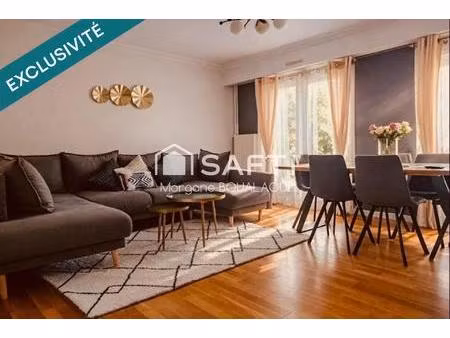 appartement 4 pièces - 83 m² - parking et cave