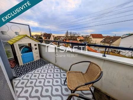 beau f2 45m² au 2eme et dernier étage