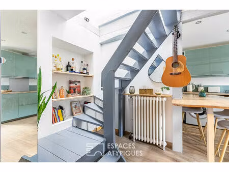 maison de ville rénovée avec terrasse en centre ville de crépy-en-valois