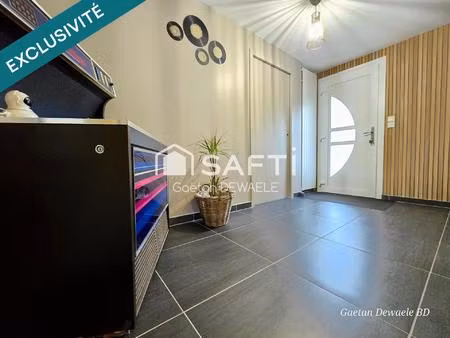 pavillon individuel en semi plain pied 5 chambres  jardin et garage