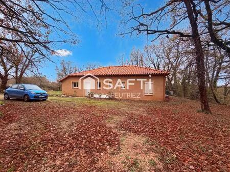 maison de plain pied au coeur de la nature