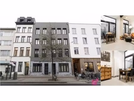 rez-de-chaussée à louer à montignystraat 47 anvers (rbv02807)