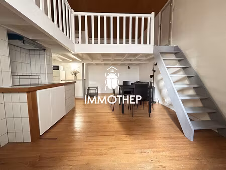 appartement 2p+c mezzanine