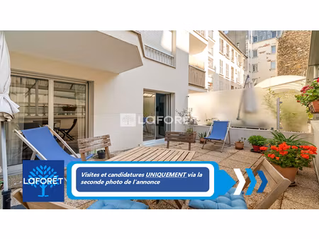 appartement t1 paris 17 à louer