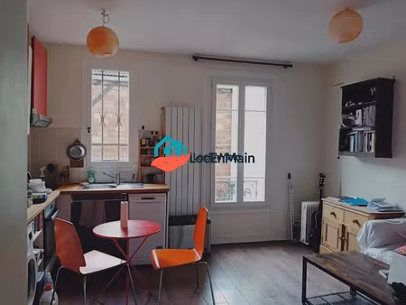 location meublée appartement 2 pièces 33 m² à pantin (93500)  1 290 €