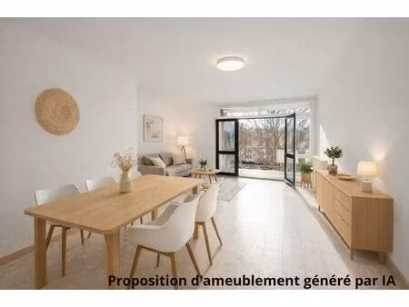 grand t3 traversant très lumineux  proche gare et arago