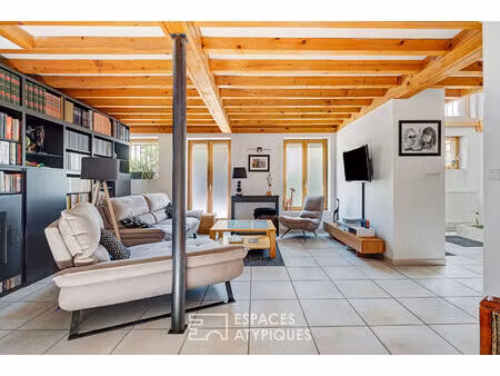 maison de ville en duplex avec garage